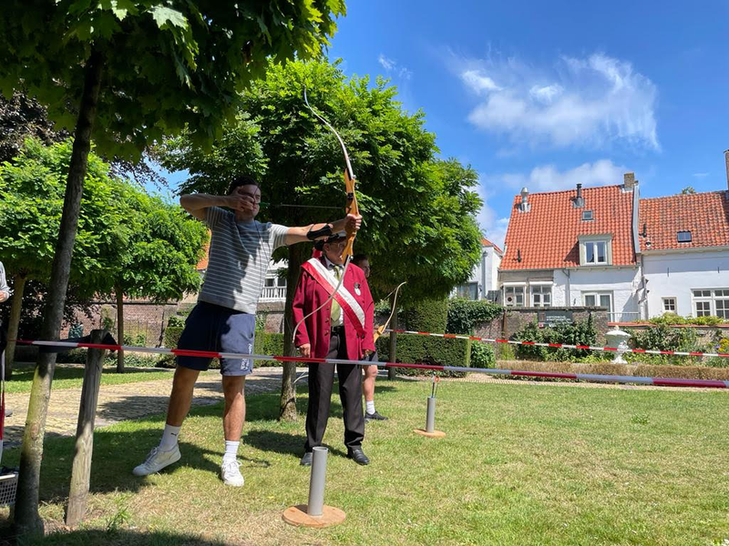 Handboogschieten (kindertip)